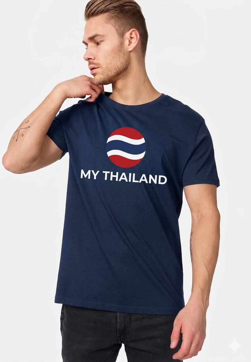 My Thailand Navy Blue T-Shirt