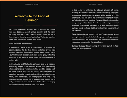 50 Shades of Farang – The Worst People You'll Meet in Thailand (E-Book)