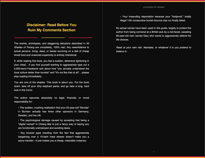 50 Shades of Farang – The Worst People You'll Meet in Thailand (E-Book)