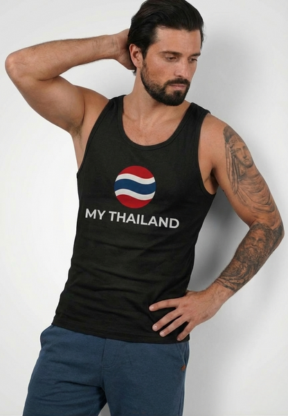 My Thailand Black Singlet Tank Top Unisex