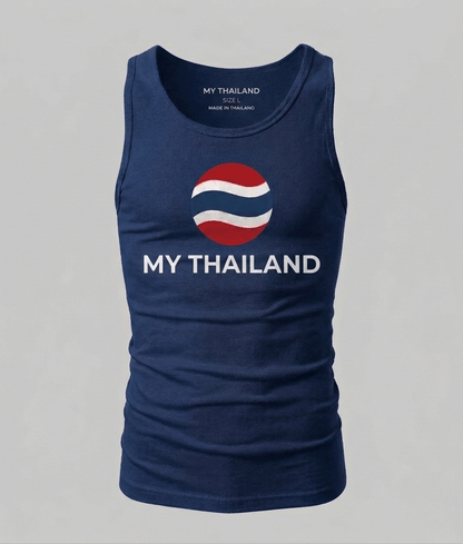 My Thailand Navy Blue Singlet Tank Top Unisex