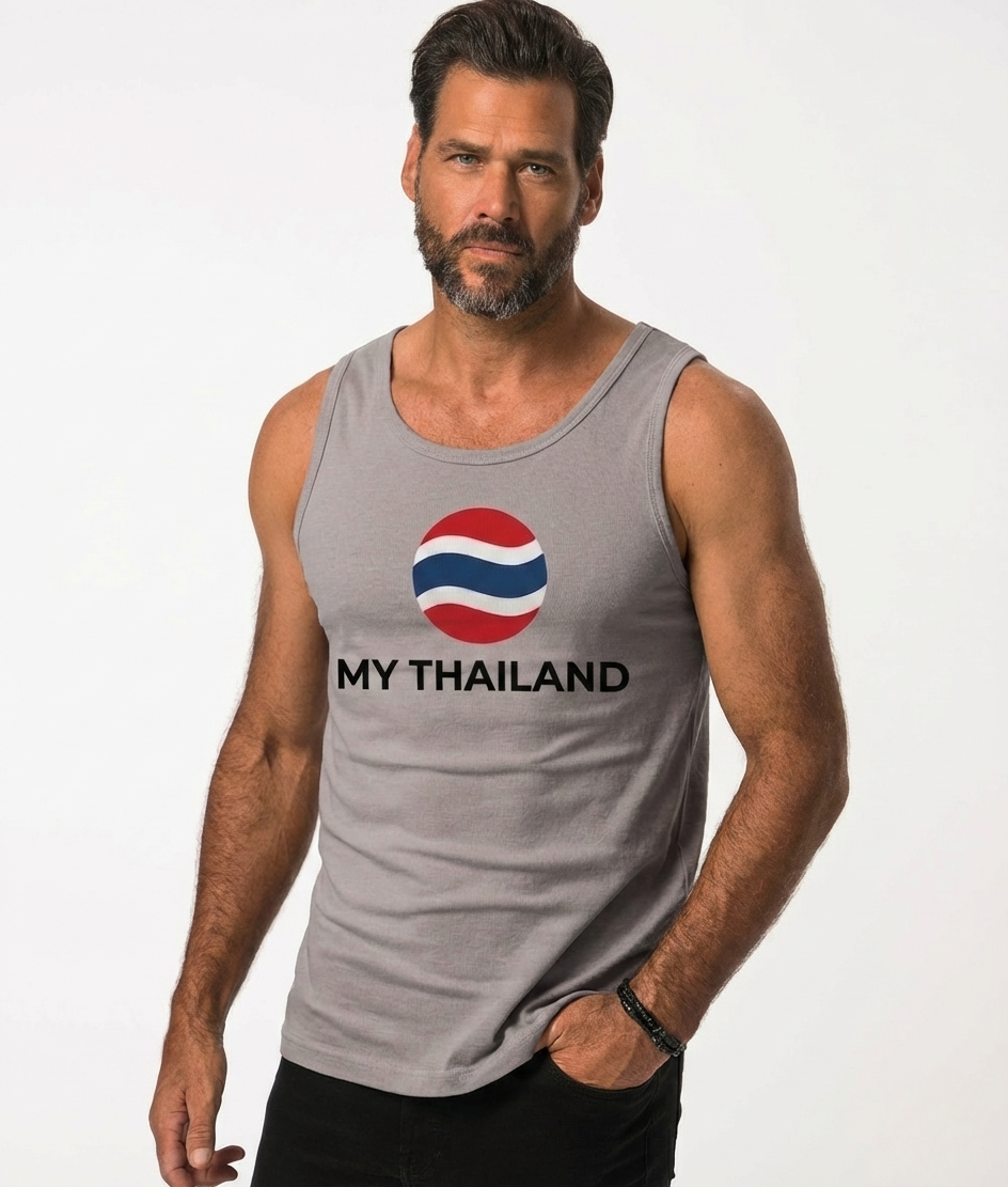 My Thailand Grey Singlet Tank Top Unisex