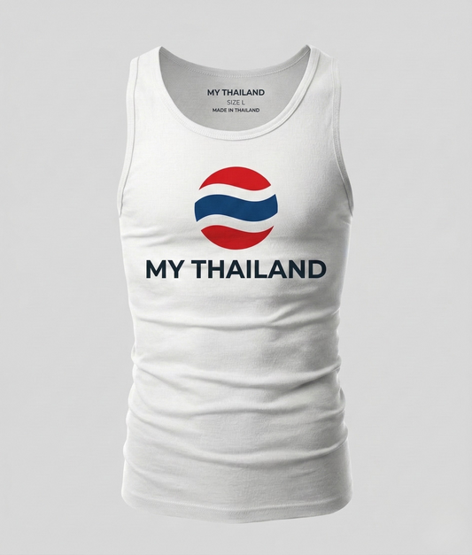 My Thailand White Singlet Tank Top Unisex