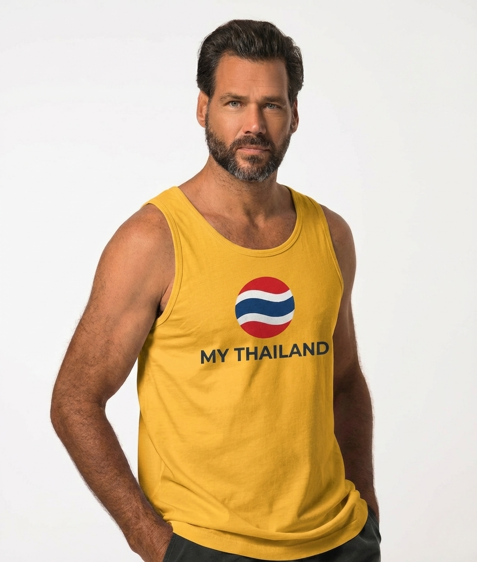 My Thailand Yellow Singlet Tank Top Unisex