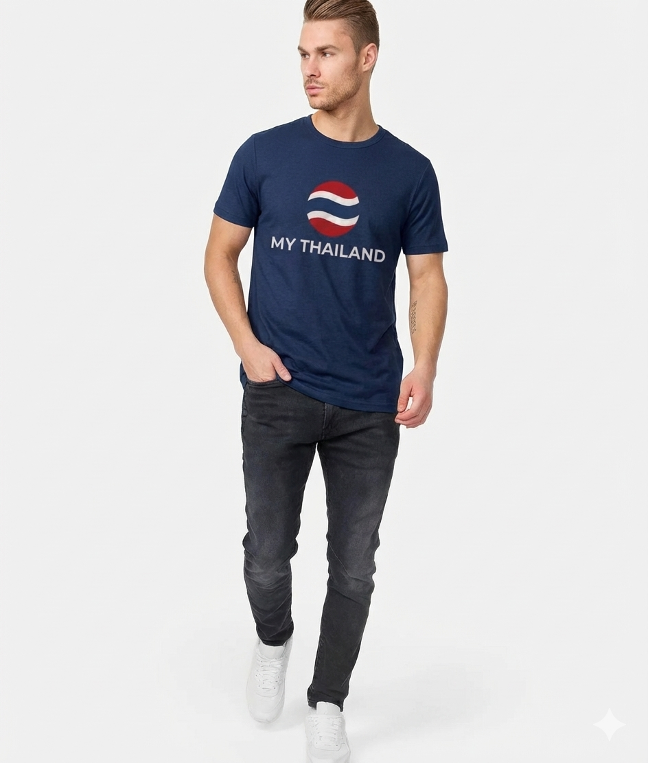 My Thailand Navy Blue T-Shirt