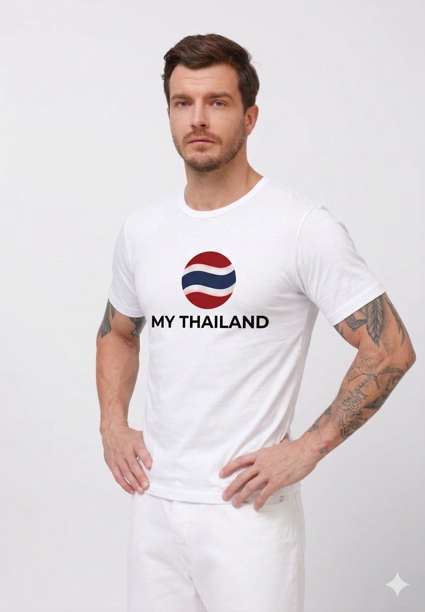 My Thailand White T-Shirt