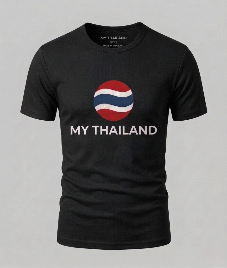 My Thailand Black T-Shirt
